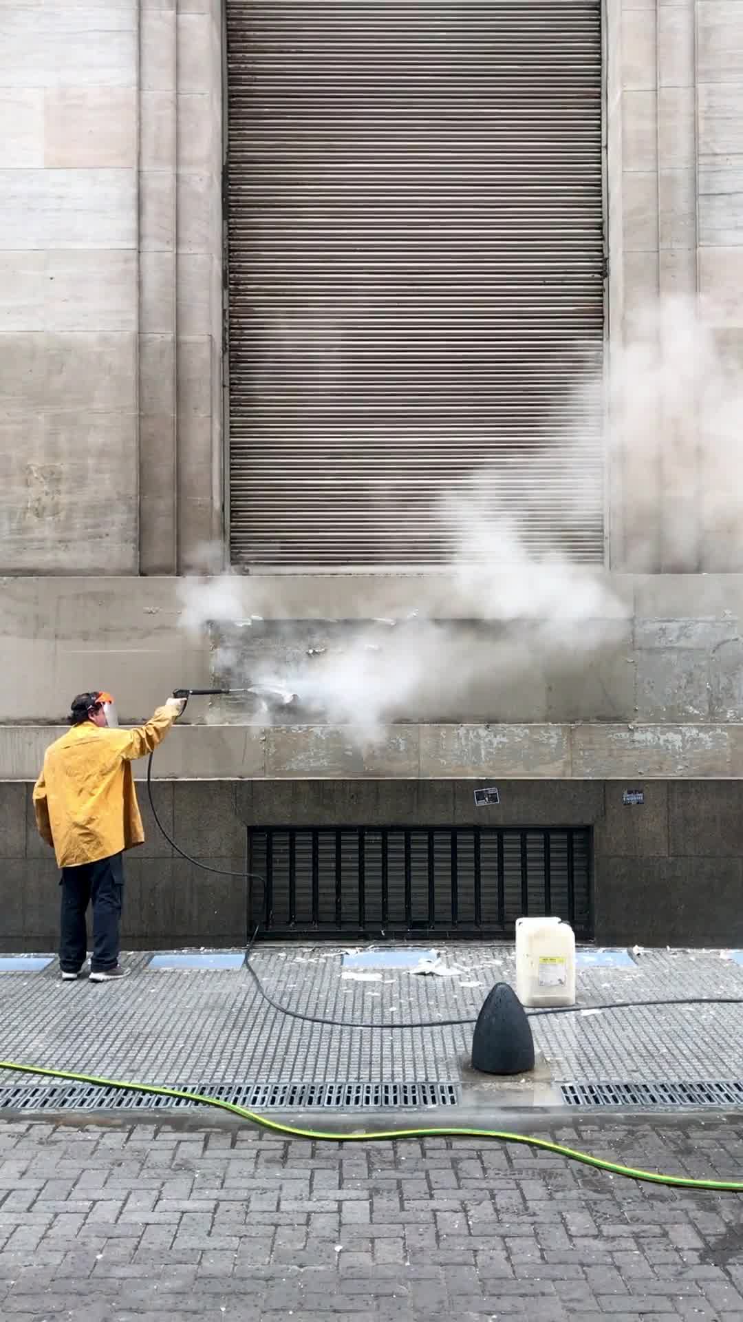 Pressure-washing footage from the ClearPath portfolio example